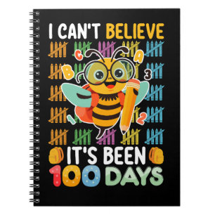 Cuaderno No puedo creer que hayan pasado 100 días de colegi