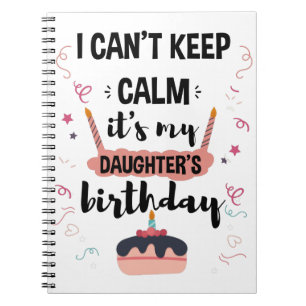 Cuaderno No Puedo Mantener La Calma Es El Cumpleaños De Mi 