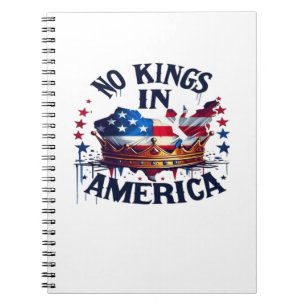 Cuaderno No Reyes En América Clásico Retro Cool