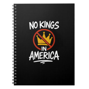 Cuaderno No Reyes En América Sin Corona Minimal Limpio