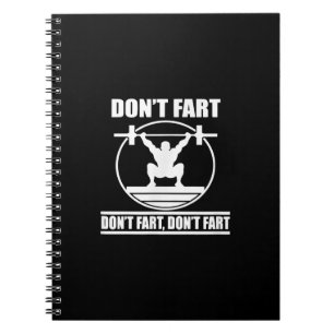 Cuaderno No se fastidien con el gimnasio divertido