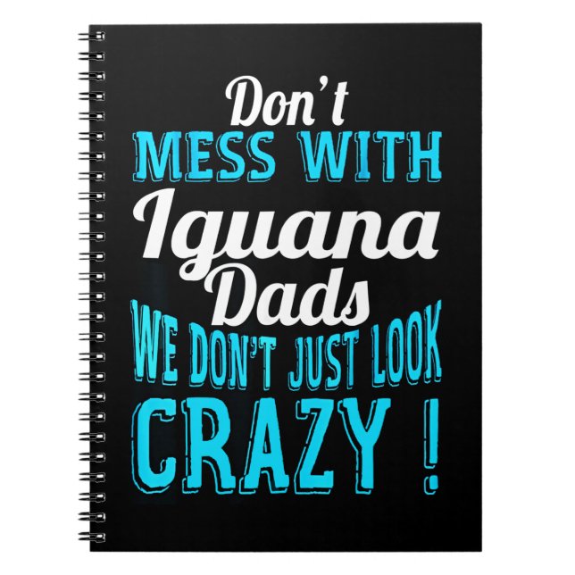 Cuaderno No se metan con los Dads de Iguana (Frente)