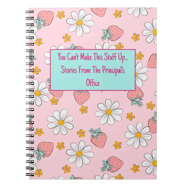 Cuaderno No se puede hacer este bloc de notas principal (Frente)