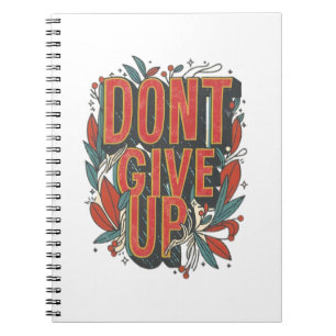 Cuaderno no se rindan