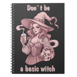 Cuaderno No Seas una Bruja Básica - Té de Boba Sassy y Cala