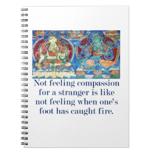 Cuaderno No Sentir Compasión Por Un Extraño - Compasión