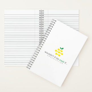 Cuaderno ¿No sería Guay si...Org espiral portátil