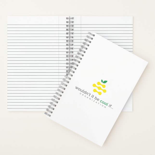 Cuaderno ¿No sería Guay si...Org espiral portátil (Interior)