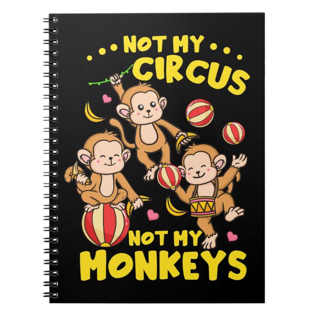 Cuaderno No son mis monos (Frente)