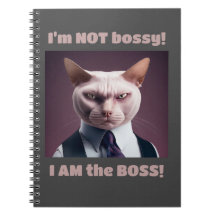 No soy Bossy, soy el jefe - Gracioso gato jefe
