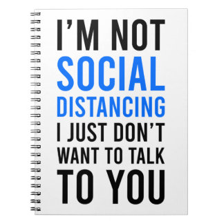 Cuaderno No soy distanciamiento social