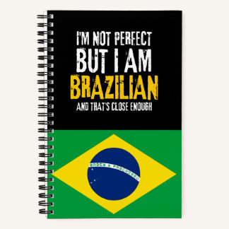 Cuaderno No soy perfecta, pero soy brasileña
