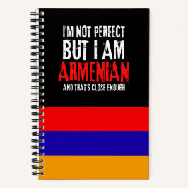 Cuaderno No soy perfecto, pero soy armenio de Armenia