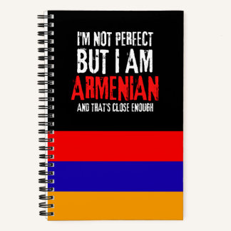 Cuaderno No soy perfecto, pero soy armenio de Armenia