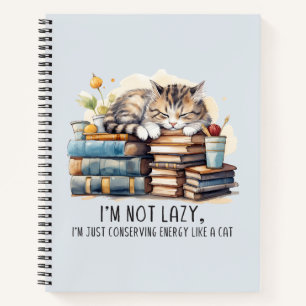 Cuaderno No soy un gato perezoso