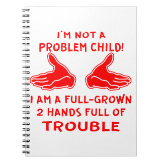 Cuaderno No soy un niño problemático, soy un niño de pleno