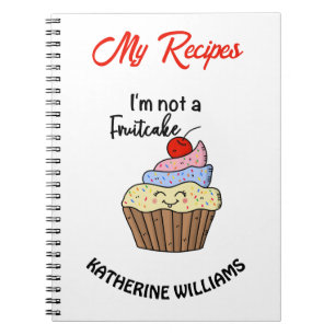 Cuaderno No soy un personalizado de tortas