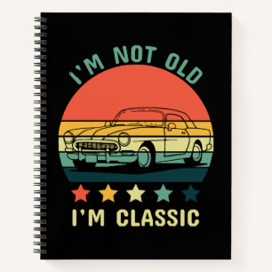 Cuaderno No soy viejo, soy clásico