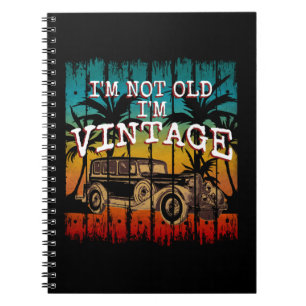 CUADERNO NO SOY VIEJO SOY VINTAGE