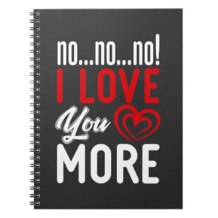 Cuaderno No, te amo más Relaciones Pareja Amor