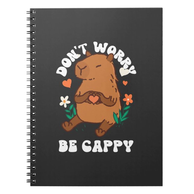 Cuaderno No te preocupes sé Cappy  (Frente)