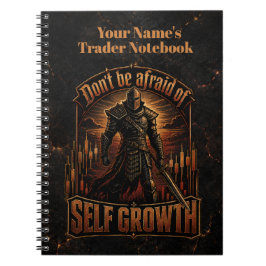 Cuaderno No Tengas Miedo Al Crecimiento Personal Oscuro Agr