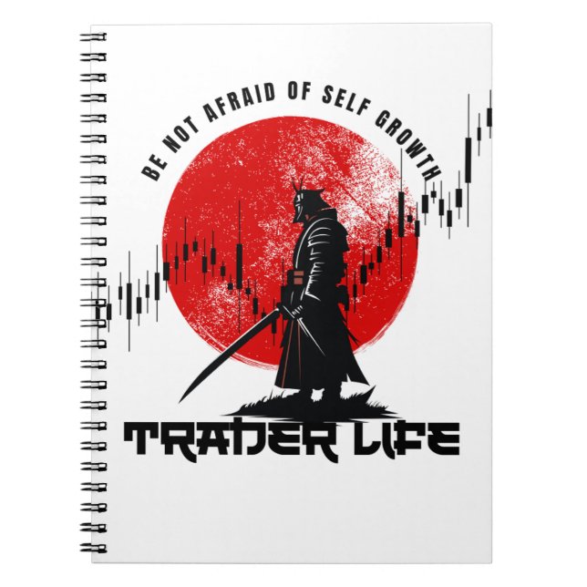 Cuaderno No tengas miedo | Motivación comercial | Samurai (Frente)