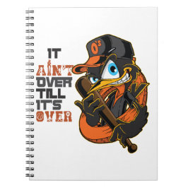 Cuaderno No Terminó Hasta Que Termina Motivación de Béisbol