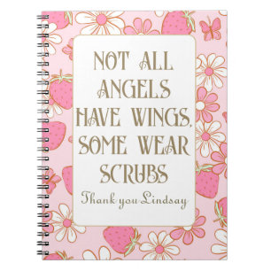 Cuaderno No todos los ángeles usan alas para apreciar a la