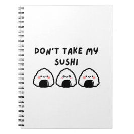 Cuaderno No tomes mi sushi