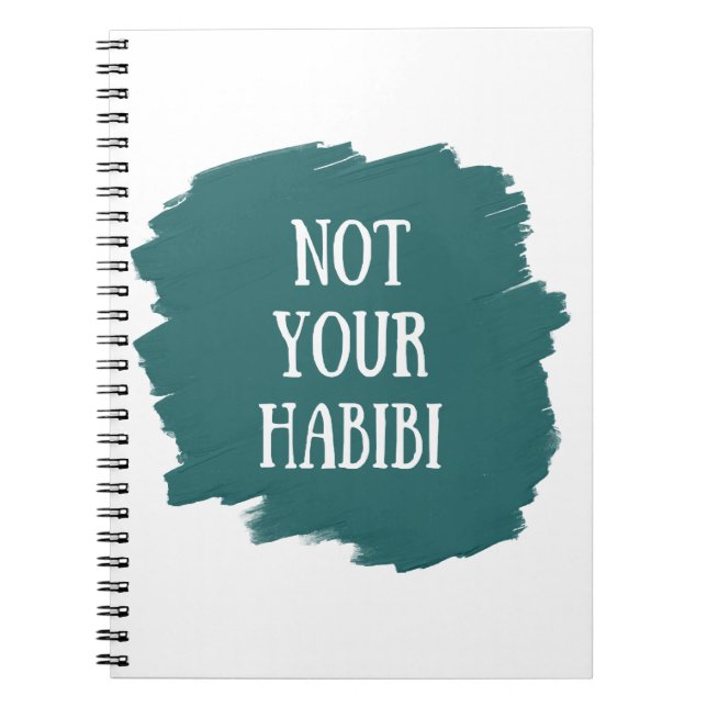 Cuaderno No tu Habibi (Frente)