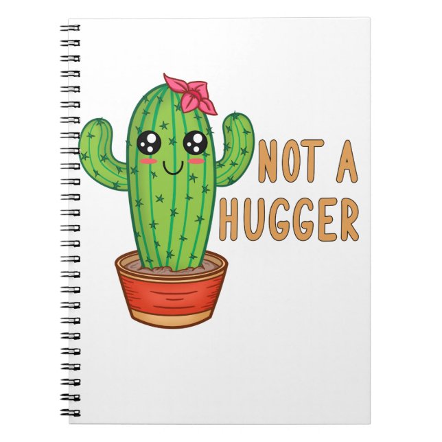 Cuaderno No Un Cactus Hugger (Frente)