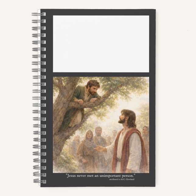 Cuaderno No unimportant person (Anverso)