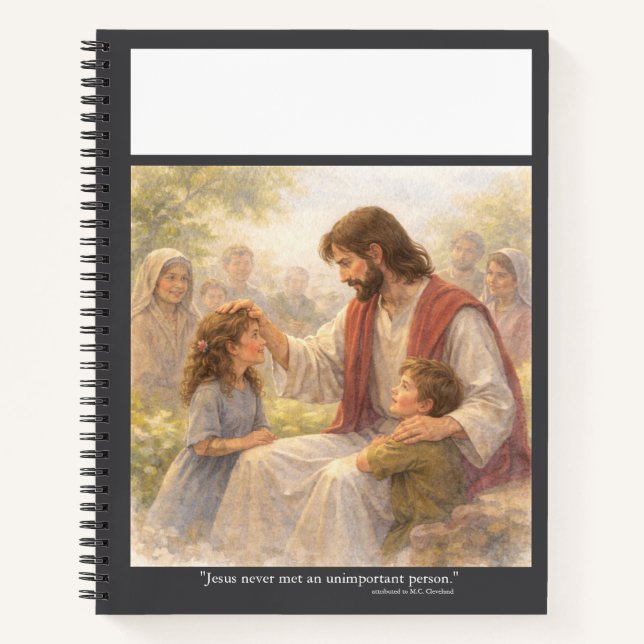 Cuaderno No unimportant person (Anverso)