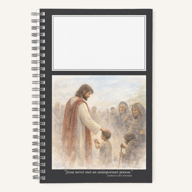 Cuaderno No unimportant person (Anverso)