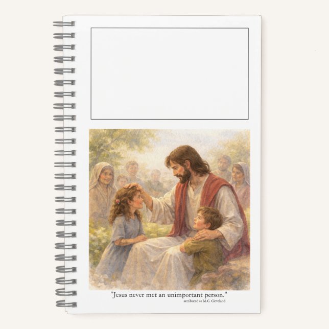 Cuaderno No unimportant person (Anverso)