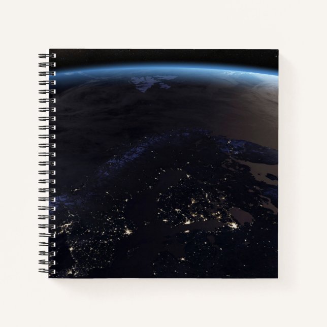 Cuaderno Noche al norte de Europa (Anverso)
