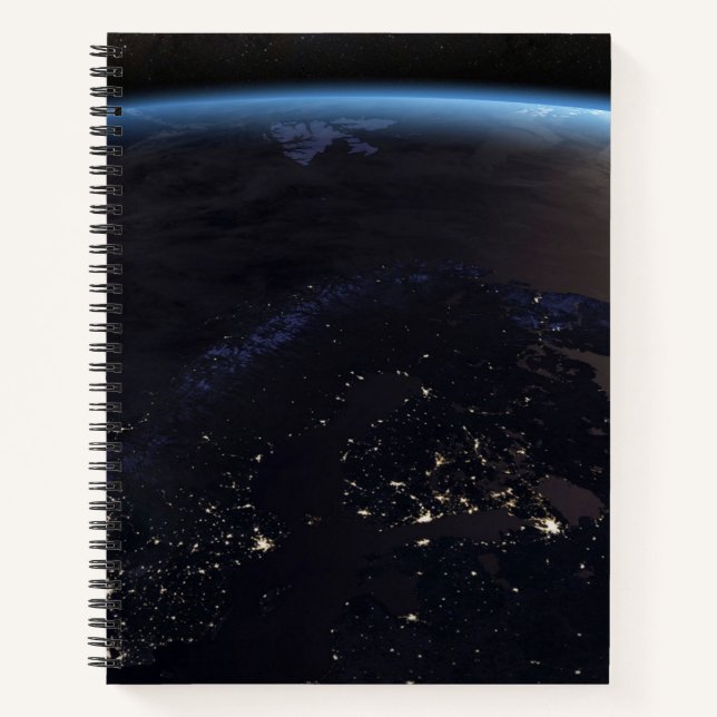 Cuaderno Noche al norte de Europa (Anverso)