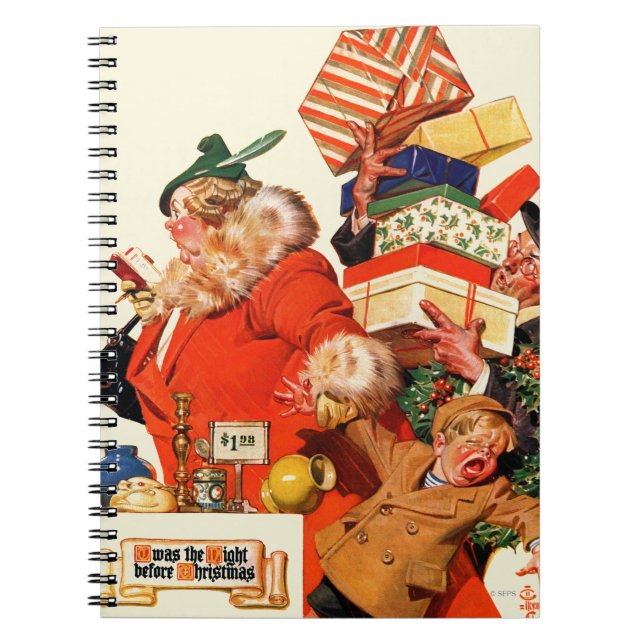 Cuaderno Noche antes del navidad (Frente)