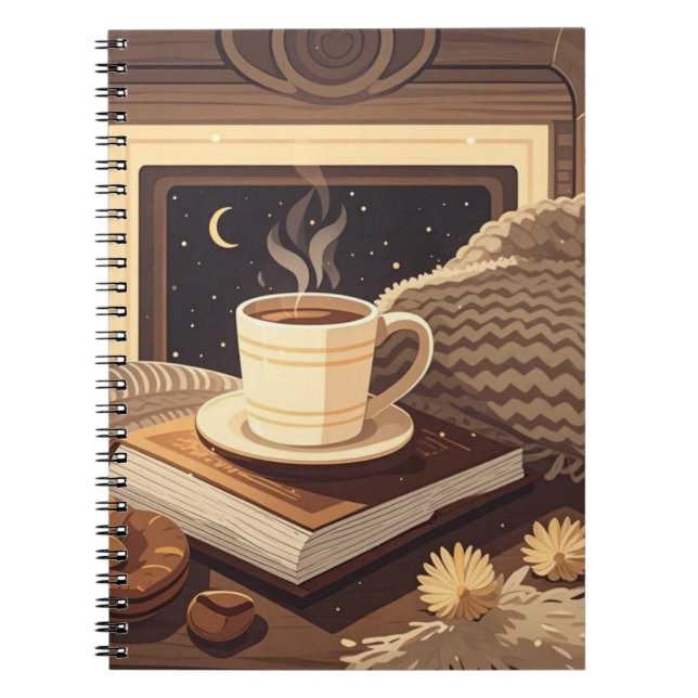 Cuaderno Noche Boho Cosy - Celebra noches acogedoras (Frente)