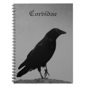 Cuaderno Noche con Corvidae