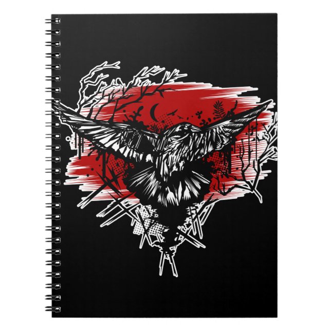 Cuaderno Noche Crows (Frente)