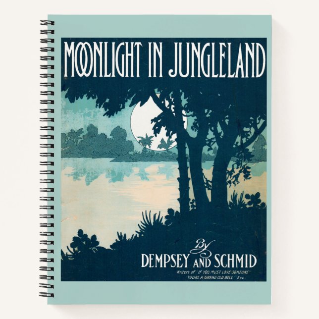 Cuaderno Noche de 1909 en Jungleland (Anverso)