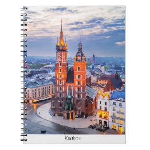 Cuaderno Noche de Cracovia en Polonia