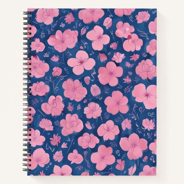 Cuaderno Noche de Flores (Anverso)