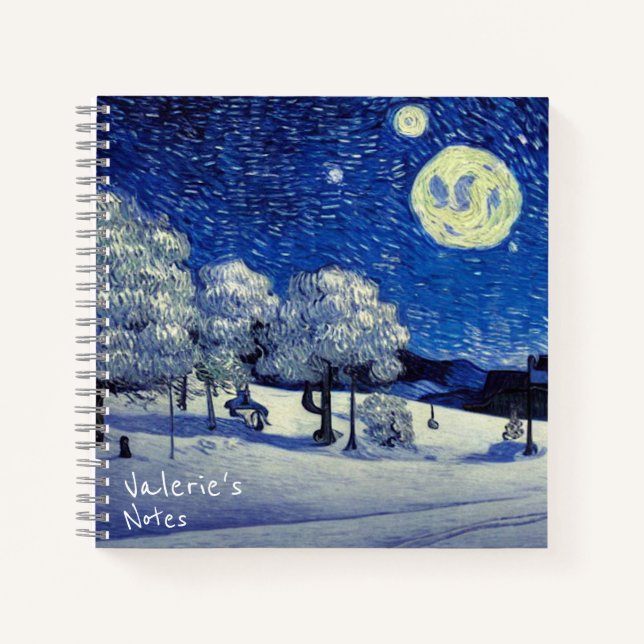 Cuaderno Noche de invierno (Anverso)