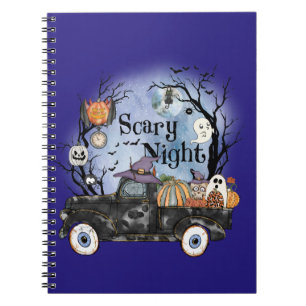 Cuaderno Noche de miedo de Halloween