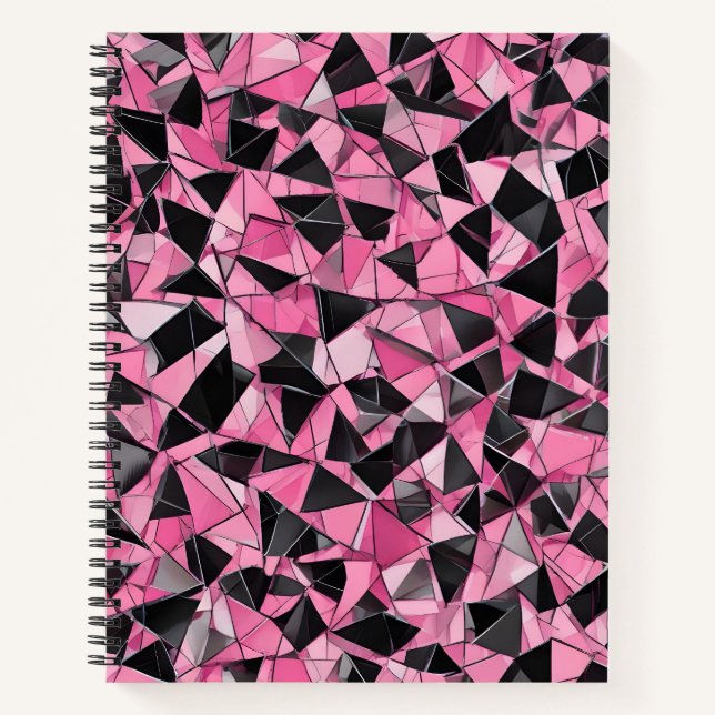 Cuaderno Noche de Rosa: Fragmentos de Pasión (Anverso)