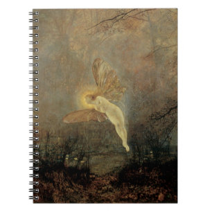 Cuaderno Noche de verano de Grimshaw, arte victoriano vinta