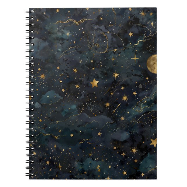 Cuaderno Noche Estelar Celeste (Frente)